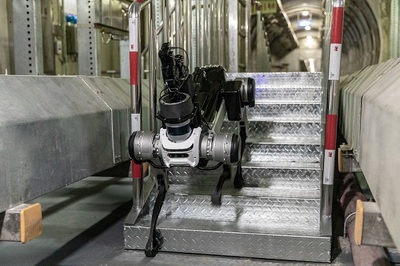 國(guó)內(nèi)首款地下智能巡檢四足機(jī)器人“黑背”將亮相人工智能大會(huì)